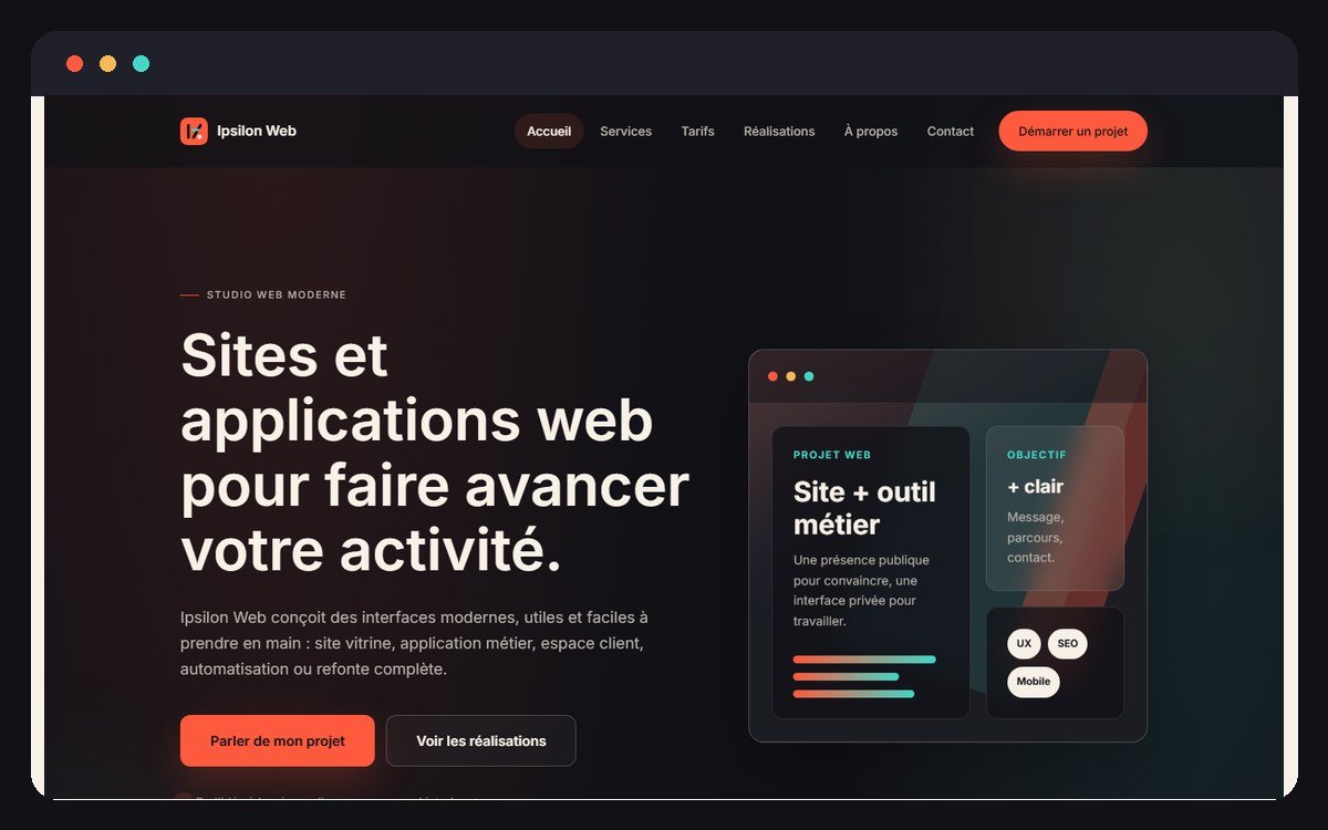 Ipsilon Web